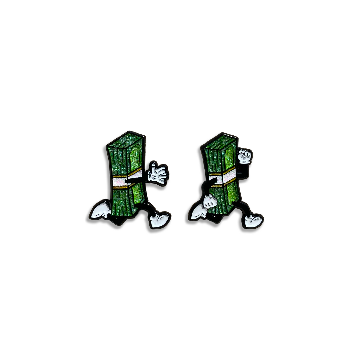 Money stack set (glitter)