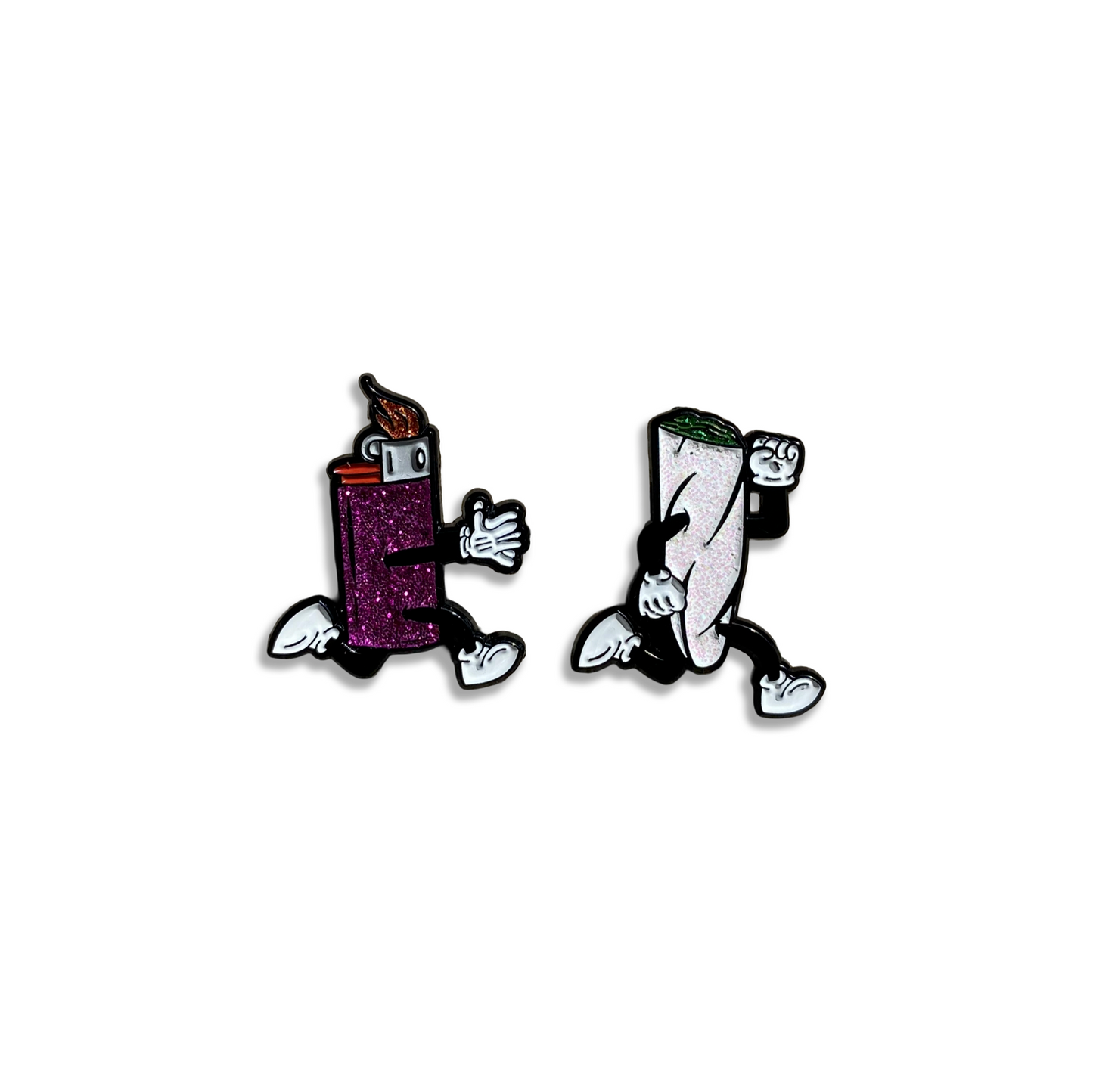 White J Set (glitter)